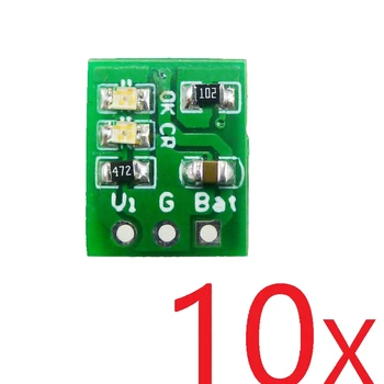 10 Шт Плата модуля зарядного устройства для мини-литий-литиевой батареи 1A для макетной платы UNO MEGA DUE PCB 18650 Панели солнечных батарей