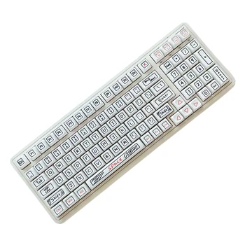 125 Клавиш / набор Клавишных Колпачков XDA Highly Graffiti Key Caps Термическая Сублимация DIY Замена Макета для Аксессуаров Механической Клавиатуры 5