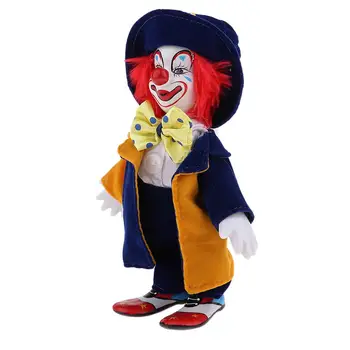 18 см Фарфоровые куклы Клоун для детей Подарки на День рождения Украшения # 1