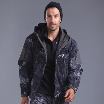 2023 Новая мужская куртка Ветрозащитная уличная куртка Военно Тактическая Водонепроницаемая Мужская Легкая Дышащая Удобная походная мужская
