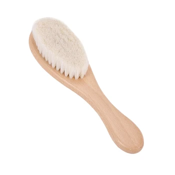 3X Парикмахерская щетка с деревянной ручкой из мягкого волокна, тряпка для чистки шеи Парикмахера, инструменты для укладки волос