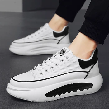 Damyuan Мужская обувь, Модные повседневные кроссовки, Белые, черные кроссовки для бега и фитнеса, Удобные мужские кроссовки для занятий спортом на открытом воздухе