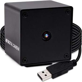 ELP 48-Мегапиксельная USB-Камера с Автофокусом и Объективом Без Искажений 70 градусов Мини-Веб-камера Промышленная Видеокамера для Raspberry PI Jetson Nano 0