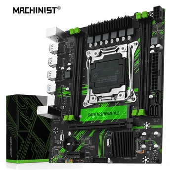 MACHINIST X99 PR9 Материнская плата LGA 2011-3 С поддержкой Xeon E5 2640 2666 2667 V3 V4 Series CPU Процессор DDR4 ECC RAM NVME M.2 SATA3.0