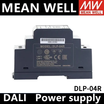MEAN WELL DLP-04R DLP-04L Источник питания шины DALI AC90-305V Входная рейка DIN DALI Системный источник питания DC16V Выход