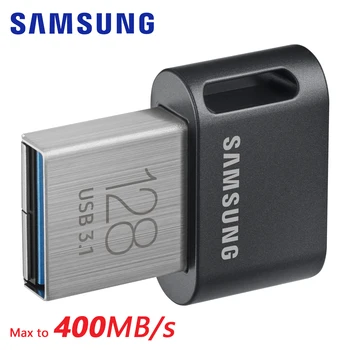 SAMSUNG Флешка 128 гб 64 гб 32 гб 256 гб Мини USB Флэш-накопитель длиной до 400 М Флеш-накопитель 3,1 USB-Накопитель с Ключевой Памятью для Телефона 0