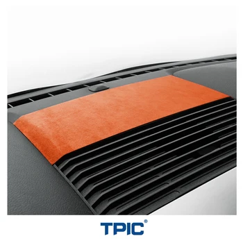 TPIC Алькантара для Ford Mustang 2015-2023 Центральная консоль Приборная панель Динамик Накладка Наклейка Аксессуары для интерьера автомобиля