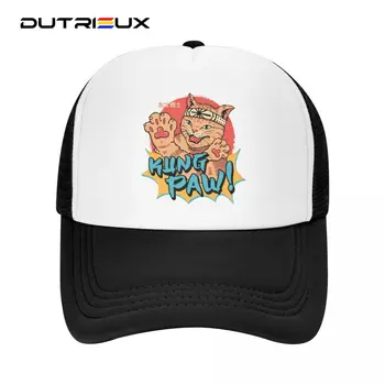 Бейсболка DUTRIEUX Punk Neko Shinobi Cat The Feline Cat Японская самурайская шляпа дальнобойщика Солнцезащитные шляпы Snapback Летние кепки