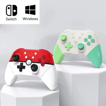 Беспроводной контроллер для Nintendo Switch Pro, беспроводной игровой контроллер Bluetooth с NFC и 3D-джойстиком-геймпадом 1