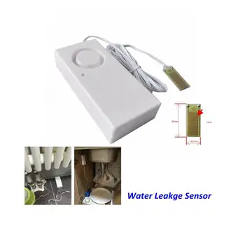 Домашняя сигнализация, детектор утечки воды, 110 дБ, Независимый датчик утечки воды, Предупреждение о наводнении, система охранной сигнализации с переполнением