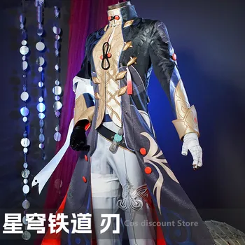 Игровой костюм Blade для косплея, костюм Honkai: Star Rail, Красивая антикварная униформа, мужская одежда для ролевых игр на Хэллоуин, Размеры XS-XXL