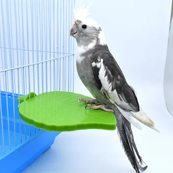 Игрушечный Попугай Попугай Платформа Для лазания по насесту Клетка Аксессуары для птиц Пластиковые Аксессуары Подставка для игрушек для попугаев 0