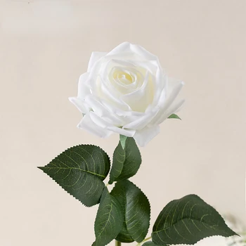 Кофейня Декоративные Искусственные Розы-возлюбленные Ветви Цветок из ткани Украшение отеля Имитация Цветов Шампанское Роза