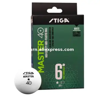 Мячи для настольного тенниса STIGA 1 Star D40 + Новый материал Пластиковые мячи для пинг-понга высокого качества, профессиональный мяч для шва