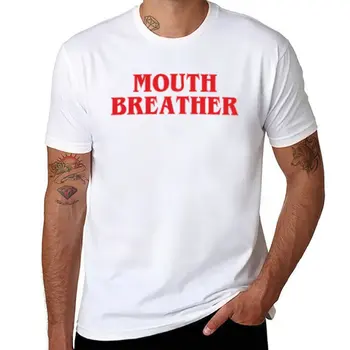 Новая футболка для дыхания во рту, одежда из аниме, футболки, мужские футболки с графическим рисунком, большие и высокие