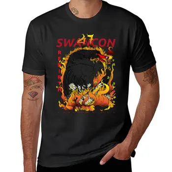 Новинка 2023 Swancon 47 Rebirth! Футболки-тройники эстетическая одежда мужская одежда