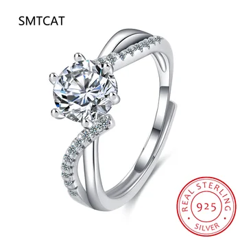 Новое кольцо из стерлингового серебра 925 пробы с простым геометрическим крестом для женщин, кольцо в простом стиле, изысканные ювелирные изделия, подарки на годовщину Anillo RHR1109 0