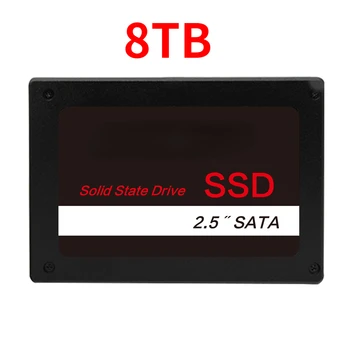 НОВЫЙ Подарок-Сюрприз 2023 Новый SSD-Накопитель 2 ТБ 256 ГБ 2 ТБ SDD 2,5 Жесткий Диск SATA III Внутренний Твердотельный Жесткий Диск для Настольного Ноутбука