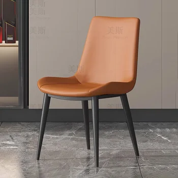 Офисный комод, Акцентные обеденные стулья, Расслабляющая Кухонная спинка, Скандинавские обеденные стулья, туалетный столик Silla Comedor Мебель для дома YX50DC 1