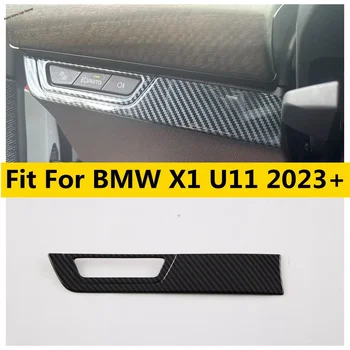 Передние фары Кнопки регулировки фар Отделка крышки рамы Подходит для BMW X1 U11 2023 2024 Аксессуары для интерьера