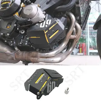 Подходит Для Yamaha FZ09 FJ09 MT 09 Tracer XSR900 Аксессуары Для мотоциклов Защитная крышка Бака для восстановления Охлаждающей жидкости Двигателя MT-09 2014-2020