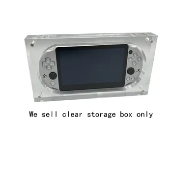 Прозрачная Магнитная Акриловая коробка для хранения для игровой консоли PSV2000 Vita 2000, чехол, подставка для дисплея, игровые аксессуары
