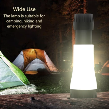 Фонарь для кемпинга, Осветительное оборудование, Подвесные лампы для палатки, Многоцелевой аксессуар для наружного использования, перезаряжаемый USB Мини Светодиодный светильник